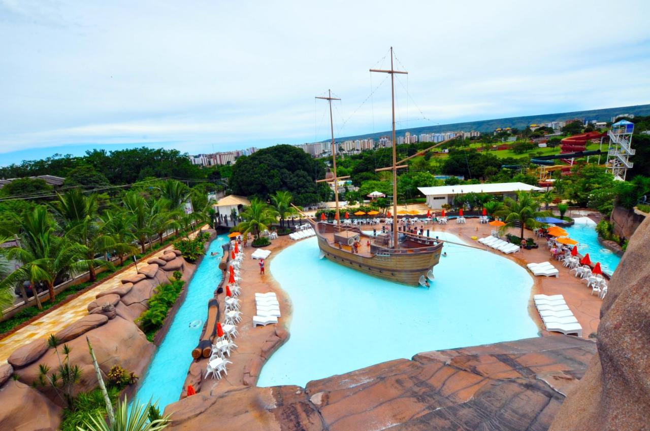 Diroma Resort Com Um Dia No Acqua Park Калдас Новас Екстериор снимка